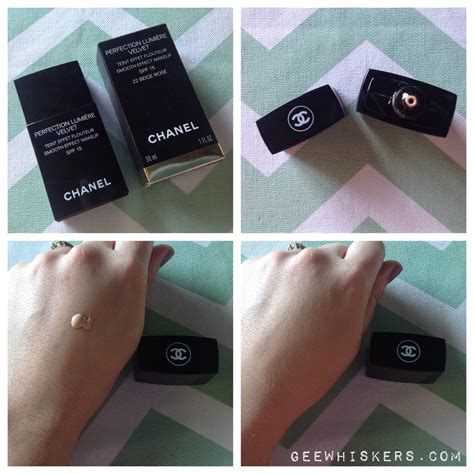 chanel perfection lumier velvet foundation.